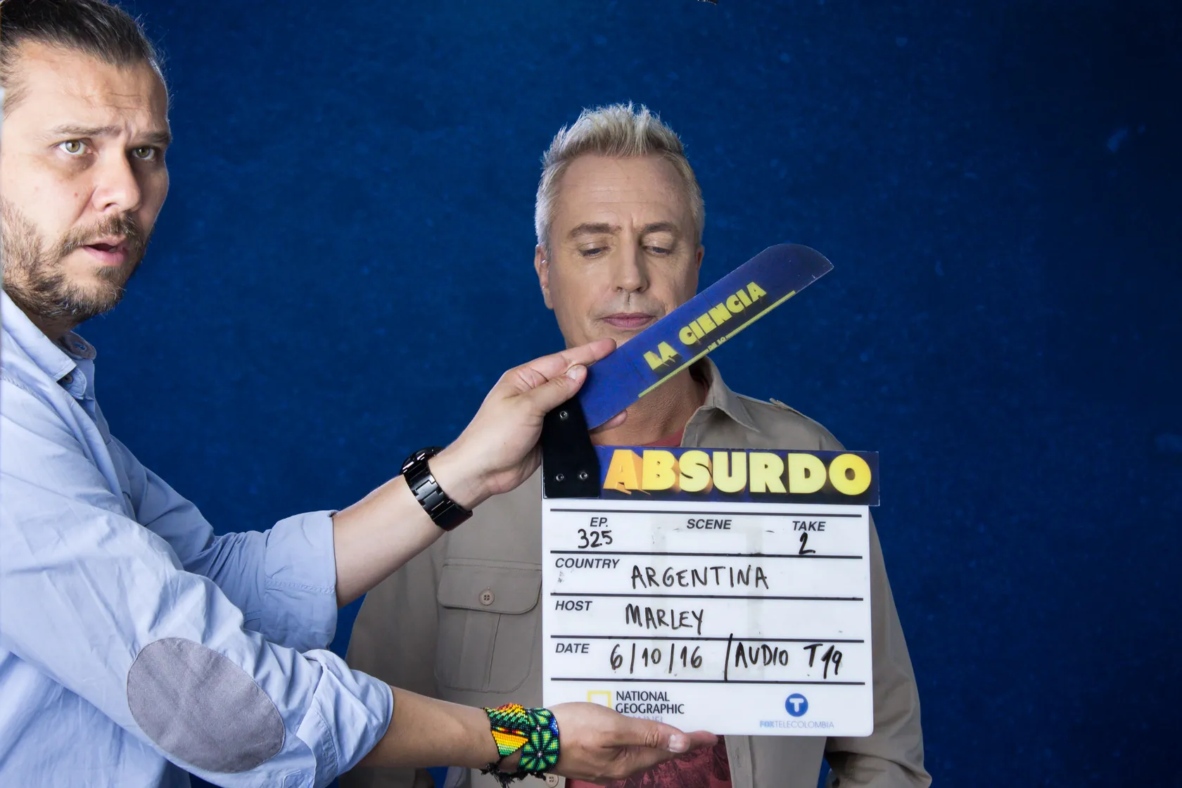 “La Ciencia de lo Absurdo” — claqueta