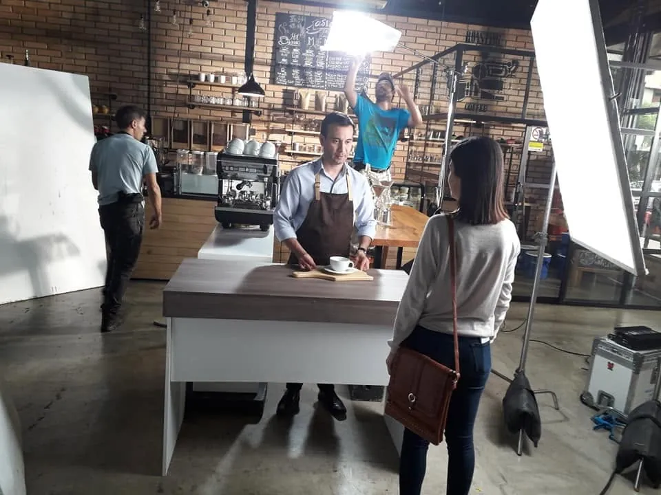 Rodaje de comercial — Ecuador